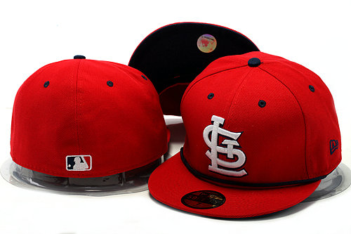 St. Louis Cardinals Red Fitted Hat YS 0528